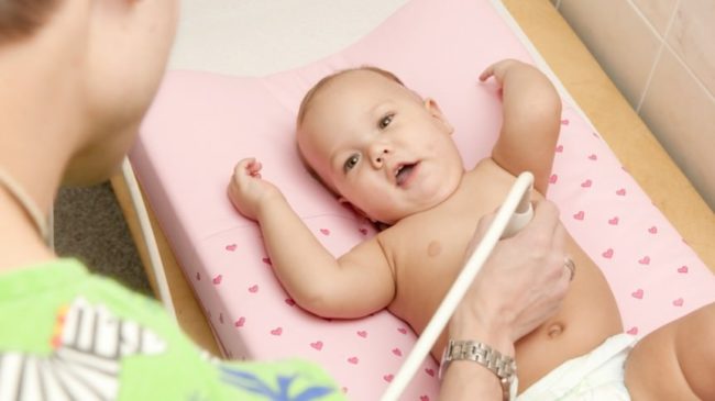 Ультразвуковое исследование желудка малыша