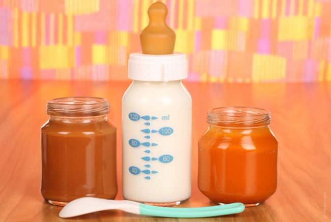 Сок в бутылочках для новорождённого